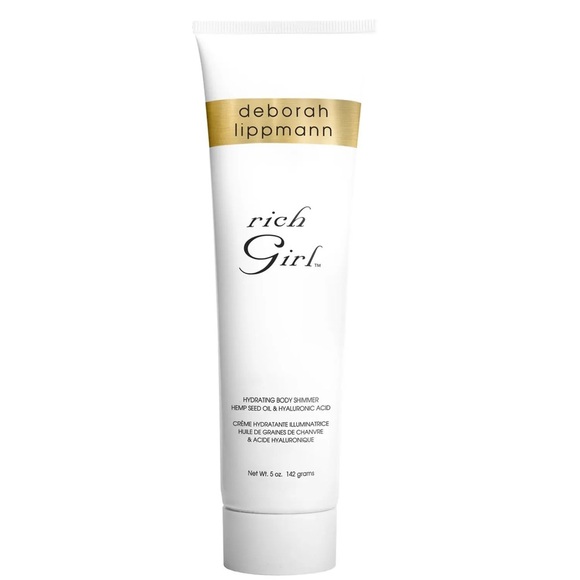 Deborah Lippmann Rich Girl Hydrating Body Shimmer • Hemp Seed Oil & Hyaluronic - Picture 3 of 4